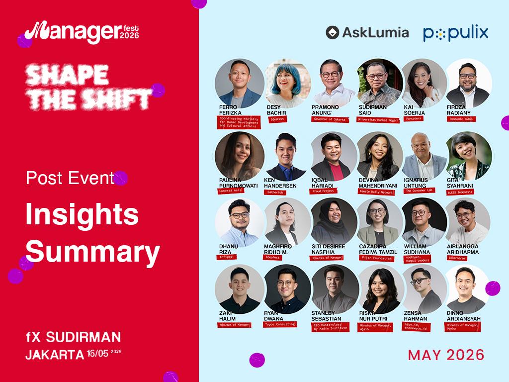 Populix x Manager's Fest 2026 Session Report