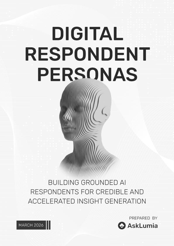 Digital Respondent Personas: Building Grounded AI Respondents for Credible and Accelerated Insight Generation